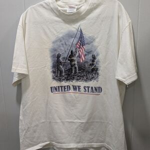 Adult T-shirt, 9-11 commemorative. White. Men or women's.